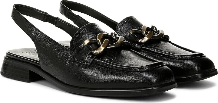 Naturalizer Frances Slingbacks Women's Boots Black Leather : 5.5 M (B), Leather/Rubber