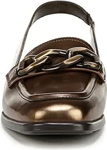 Naturalizer Frances Slingbacks Women's Boots Bronze Leather : 6.5 M (B), Leather/Rubber - Image 4