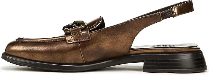 Naturalizer Frances Slingbacks Women's Boots Bronze Leather : 6.5 M (B), Leather/Rubber - Image 5