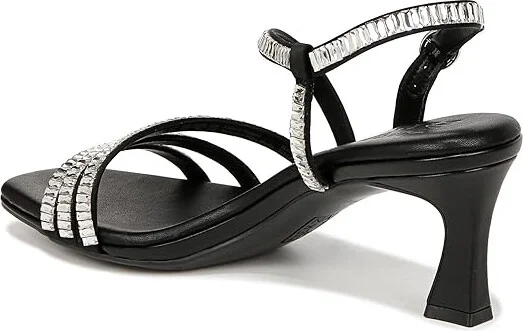 Naturalizer Galaxy 2 Women's Sandals Black Satin : 7.5 W (C), Satin/Textile - Image 4