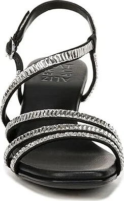 Naturalizer Galaxy 2 Women's Sandals Black Satin : 7.5 W (C), Satin/Textile - Image 5