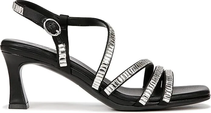 Naturalizer Galaxy 2 Women's Sandals Black Satin : 7.5 W (C), Satin/Textile - Image 7