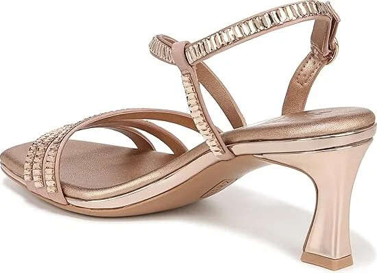 Naturalizer Galaxy 2 Women's Sandals Rose Pink Fabric : 12 M (B), Satin/Textile - Image 4