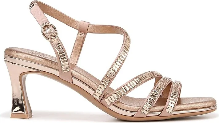 Naturalizer Galaxy 2 Women's Sandals Rose Pink Fabric : 12 M (B), Satin/Textile - Image 7