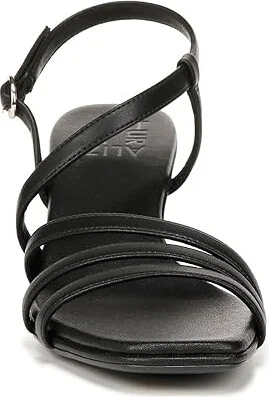 Naturalizer Galaxy Women's Sandals Black Smooth Faux Leather : 12 M (B), Synthetic - Image 4