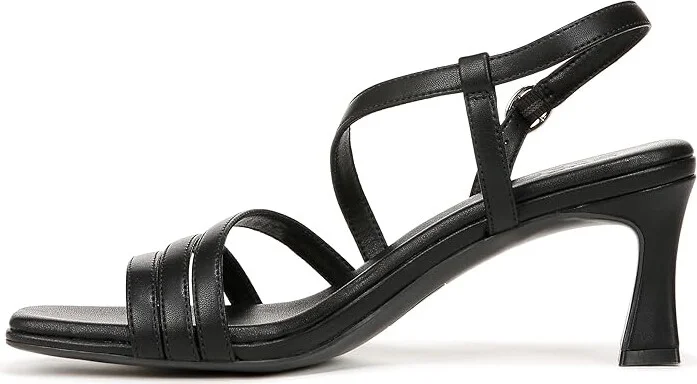 Naturalizer Galaxy Women's Sandals Black Smooth Faux Leather : 12 M (B), Synthetic - Image 5