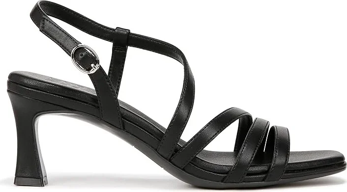 Naturalizer Galaxy Women's Sandals Black Smooth Faux Leather : 12 M (B), Synthetic - Image 6
