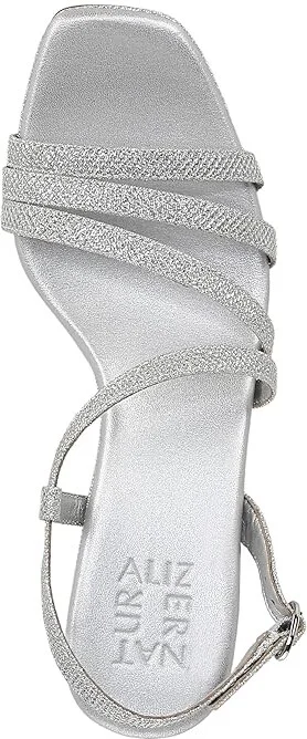 Naturalizer Galaxy Women's Sandals Silver Faux Leather : 11 M (B), Synthetic - Image 2