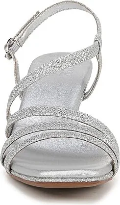 Naturalizer Galaxy Women's Sandals Silver Faux Leather : 11 M (B), Synthetic - Image 5