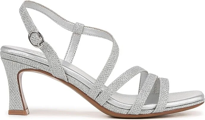 Naturalizer Galaxy Women's Sandals Silver Faux Leather : 11 M (B), Synthetic - Image 7