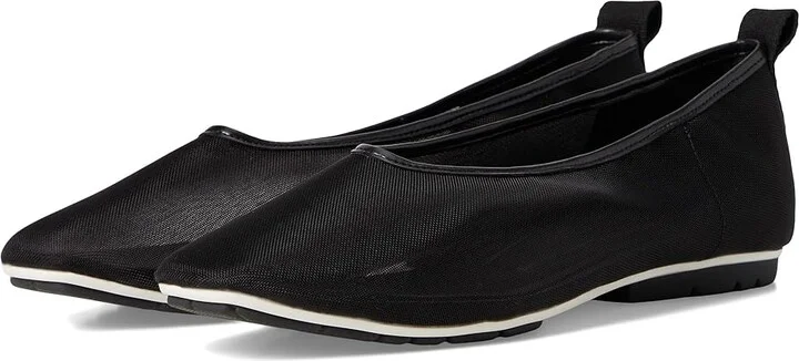 Naturalizer Game Changer By Deepica Mutyala Women's Slip-on Dress Shoes Black Mesh Fabric : 10.5 M (B), Leather/Mesh