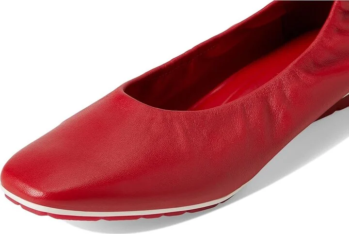 Naturalizer Game Changer By Deepica Mutyala Women's Slip-on Dress Shoes Crimson Red Leather : 7.5 W (C), Leather/Mesh - Image 7