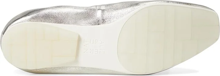 Naturalizer Game Changer By Deepica Mutyala Women's Slip-on Dress Shoes Silver Sand Leather : 6.5 W (C), Leather/Mesh - Image 3