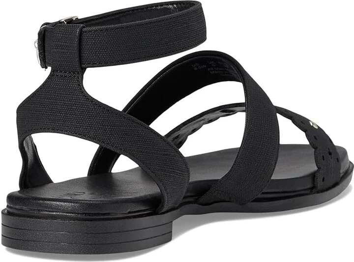 Naturalizer Gana Women's Wedge Shoes Black Faux Leather : 6 M (B), Synthetic/Textile - Image 4