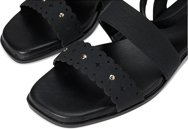 Naturalizer Gana Women's Wedge Shoes Black Faux Leather : 6 M (B), Synthetic/Textile - Image 7