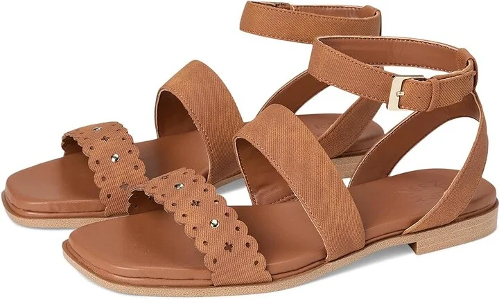 Naturalizer Gana Women's Wedge Shoes Brown Faux Leather : 6 M (B), Synthetic/Textile