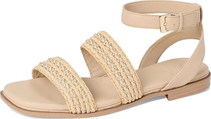 Naturalizer Gana2 Women's Wedge Shoes Coastal Tan : 8 W (C), Synthetic - Image 5
