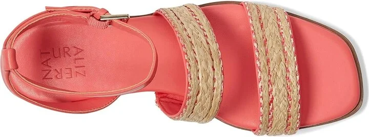 Naturalizer Gana3 Women's Wedge Shoes Sunset Coral : 8.5 M (B), Synthetic - Image 2