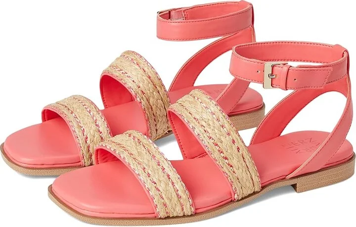 Naturalizer Gana3 Women's Wedge Shoes Sunset Coral : 8.5 M (B), Synthetic
