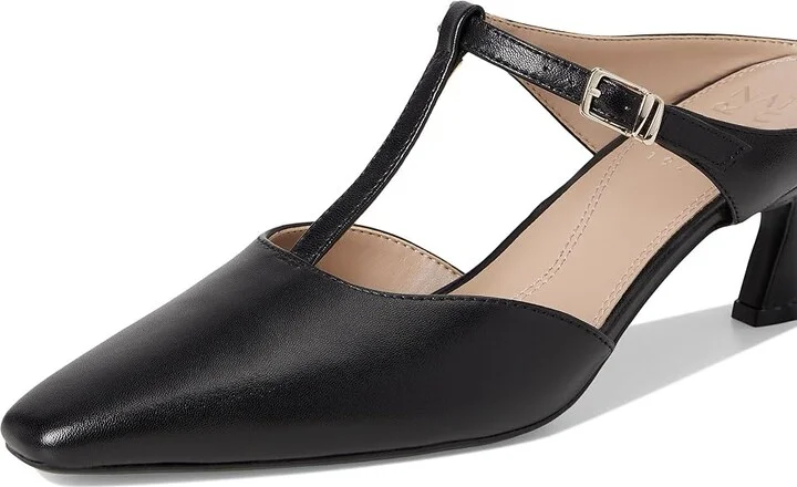 Naturalizer Gem Women's Clog Shoes Black Leather : 11 M (B) - Image 7