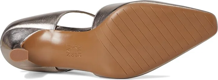 Naturalizer Gem Women's Clog Shoes Patina Pewter Leather : 5 M (B) - Image 3