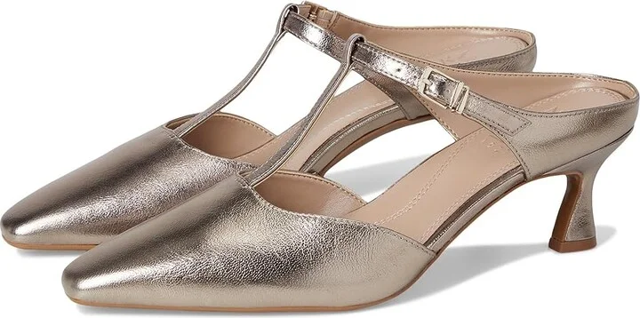 Naturalizer Gem Women's Clog Shoes Patina Pewter Leather : 5 M (B)