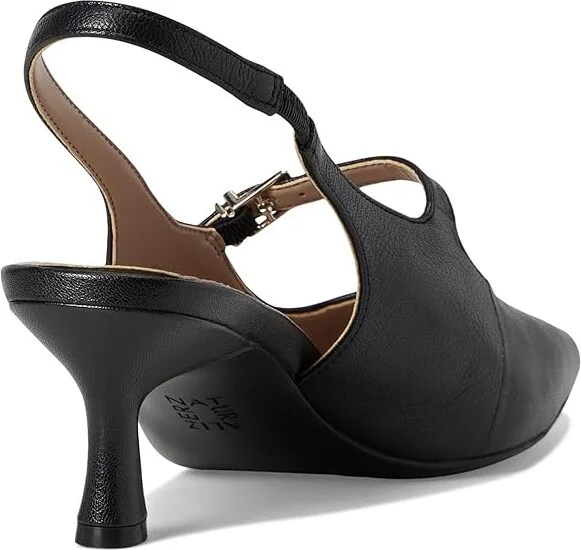 Naturalizer Gemini Women's Shoes Black Leather : 6 W (C), Suede/Leather - Image 4
