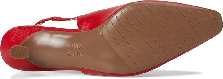 Naturalizer Gemini Women's Shoes Red Leather : 8.5 W (C), Suede/Leather - Image 3