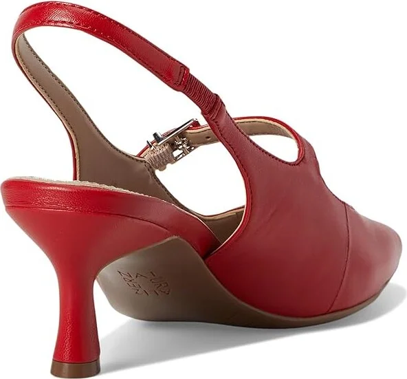 Naturalizer Gemini Women's Shoes Red Leather : 8.5 W (C), Suede/Leather - Image 4
