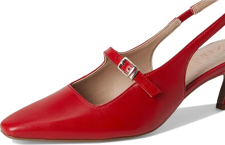 Naturalizer Gemini Women's Shoes Red Leather : 8.5 W (C), Suede/Leather - Image 7