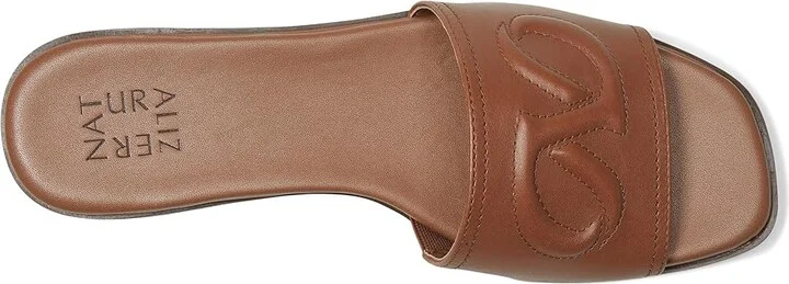 Naturalizer Genevieve Women's Wedge Shoes English Tea Brown Leather : 9 M (B) - Image 2