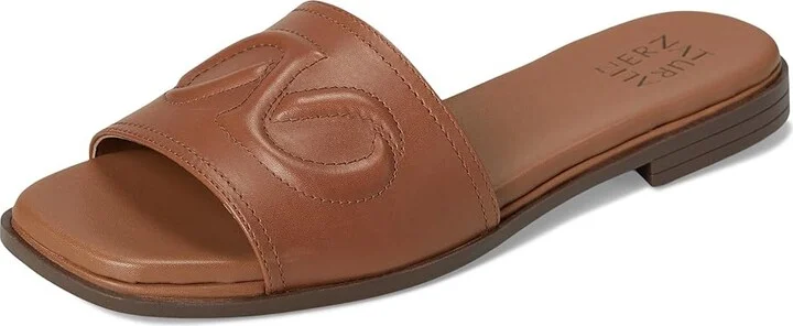 Naturalizer Genevieve Women's Wedge Shoes English Tea Brown Leather : 9 M (B) - Image 5