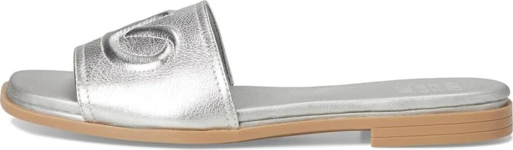 Naturalizer Genevieve Women's Wedge Shoes Silver : 7 M (B), Leather - Image 6
