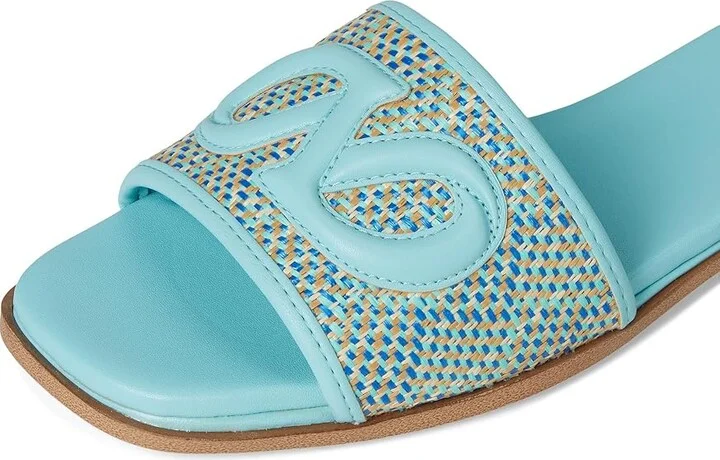 Naturalizer Genevieve2 Women's Wedge Shoes Angel Blue Woven Fabric : 9 W (C), Leather/Synthetic - Image 7