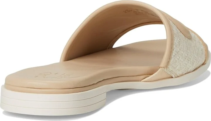 Naturalizer Genevieve2 Women's Wedge Shoes Coastal Tan Woven Fabric : 6.5 M (B), Leather/Synthetic - Image 4