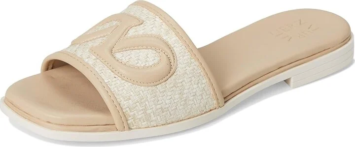 Naturalizer Genevieve2 Women's Wedge Shoes Coastal Tan Woven Fabric : 6.5 M (B), Leather/Synthetic - Image 5