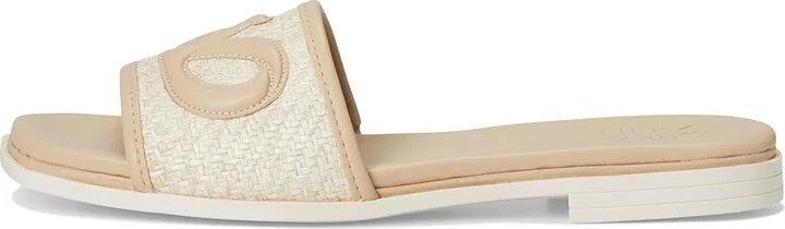 Naturalizer Genevieve2 Women's Wedge Shoes Coastal Tan Woven Fabric : 6.5 M (B), Leather/Synthetic - Image 6