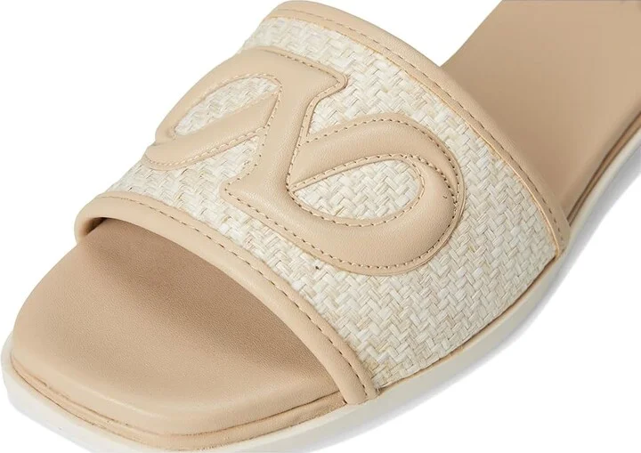 Naturalizer Genevieve2 Women's Wedge Shoes Coastal Tan Woven Fabric : 6.5 M (B), Leather/Synthetic - Image 7
