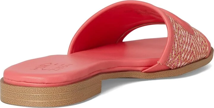 Naturalizer Genevieve2 Women's Wedge Shoes Sunset Coral Pink Woven Leather : 7 M (B), Leather/Synthetic - Image 4