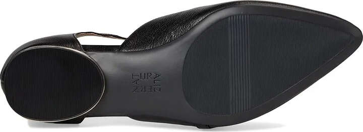 Naturalizer Harmony Women's Flat Shoes Black Leather : 12 M (B) - Image 3