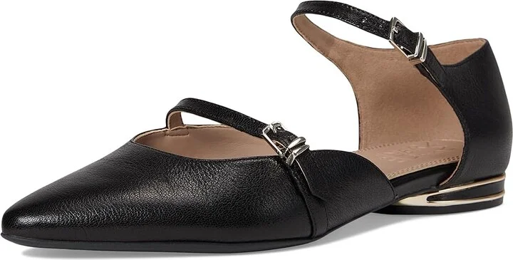 Naturalizer Harmony Women's Flat Shoes Black Leather : 12 M (B) - Image 5