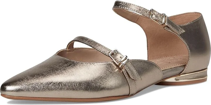 Naturalizer Harmony Women's Flat Shoes Pewter Leather : 8 W (C) - Image 5