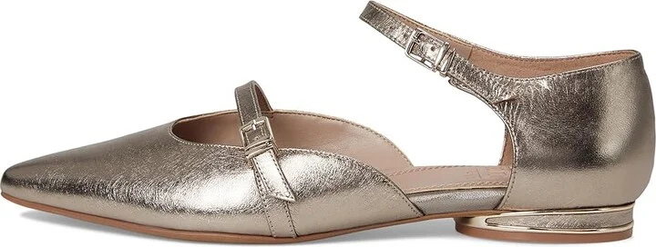 Naturalizer Harmony Women's Flat Shoes Pewter Leather : 8 W (C) - Image 6