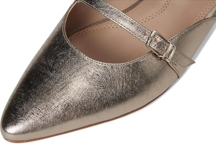 Naturalizer Harmony Women's Flat Shoes Pewter Leather : 8 W (C) - Image 7