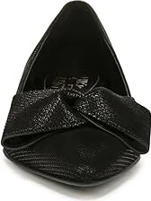 Naturalizer Havana Bow Women's Flat Shoes Black Leather : 10 M (B) - Image 3
