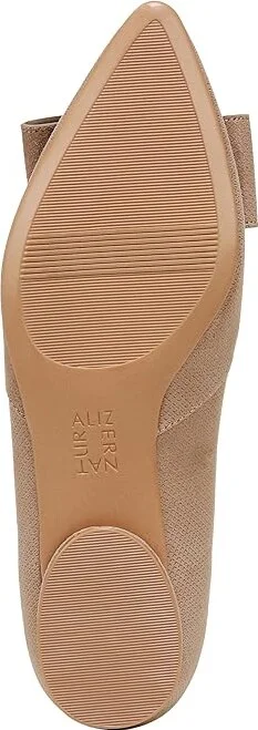 Naturalizer Havana Bow Women's Flat Shoes Taupe Leather : 10 M (B) - Image 3