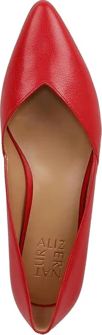 Naturalizer Havana Women's Shoes Crantini Red Leather : 9 W (C) - Image 2