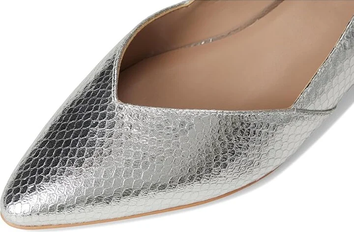 Naturalizer Havana Women's Shoes Silver Snake Print Leather : 10 M (B) - Image 7