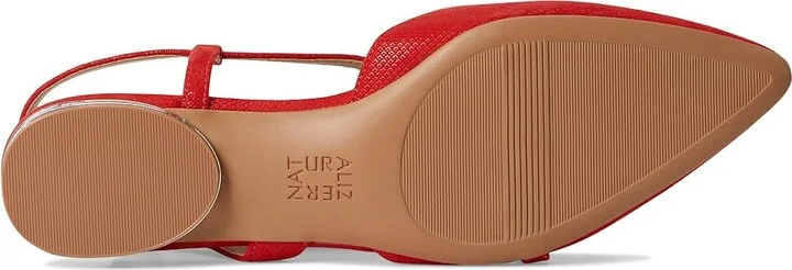 Naturalizer Hawaii High Women's Heels Maserati Red Suede : 6 M (B) - Image 3