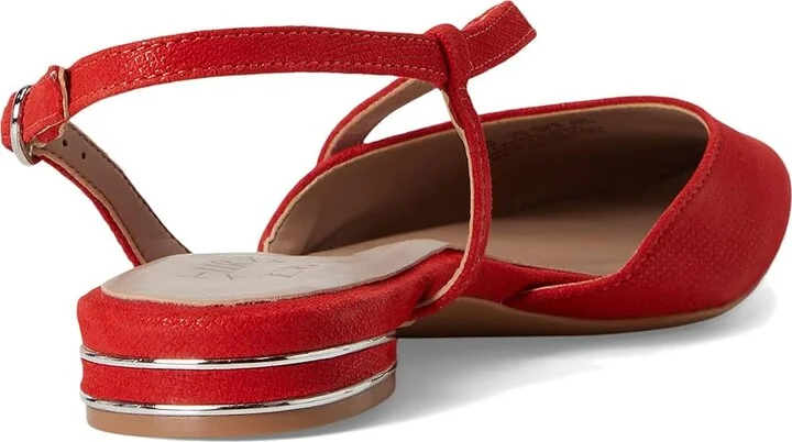 Naturalizer Hawaii High Women's Heels Maserati Red Suede : 6 M (B) - Image 4